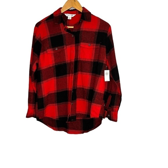 Old Navy The Boyfriend Shirt Size XS NWT - Picture 1 of 7
